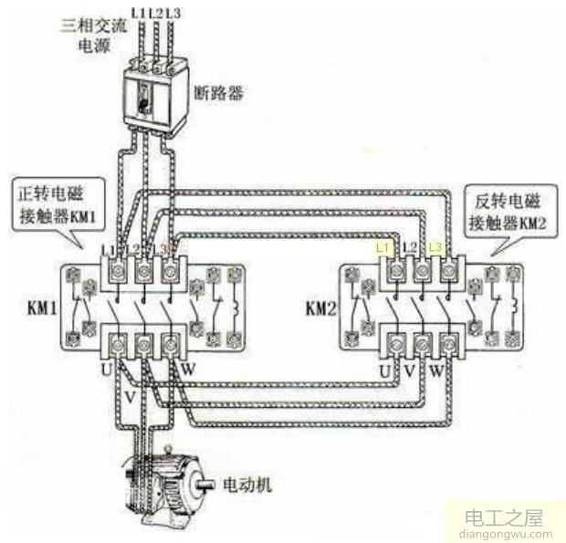 三相異步電動機(jī)正反轉(zhuǎn)電路常見故障及應(yīng)用