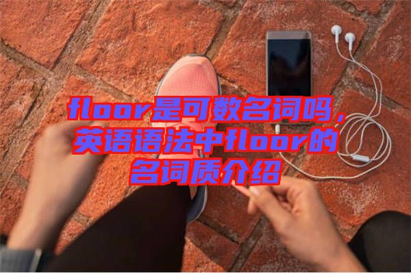 floor是可數(shù)名詞嗎，英語語法中floor的名詞質(zhì)介紹