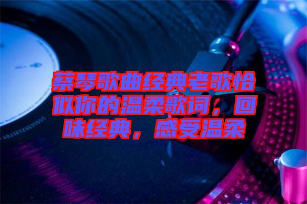 蔡琴歌曲經(jīng)典老歌恰似你的溫柔歌詞，回味經(jīng)典，感受溫柔