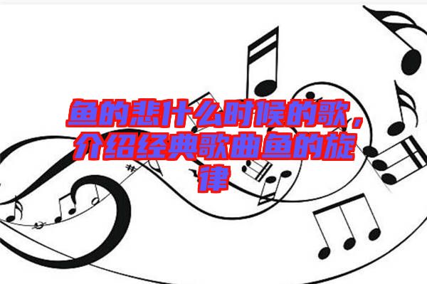 魚的悲什么時候的歌，介紹經(jīng)典歌曲魚的旋律