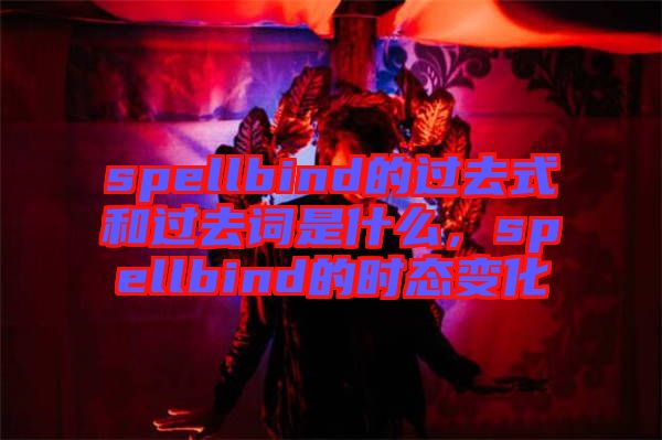 spellbind的過去式和過去詞是什么，spellbind的時態(tài)變化