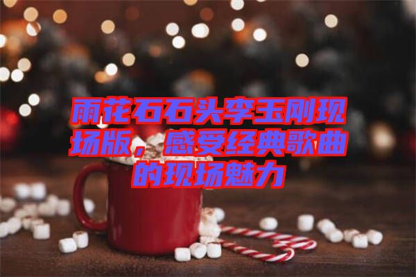 雨花石石頭李玉剛現(xiàn)場(chǎng)版，感受經(jīng)典歌曲的現(xiàn)場(chǎng)魅力