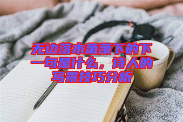 無邊落木蕭蕭下的下一句是什么，詩人的寫景技巧分析