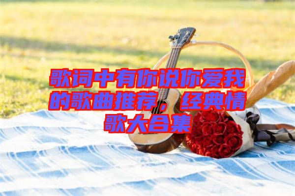 歌詞中有你說你愛我的歌曲推薦，經(jīng)典情歌大合集