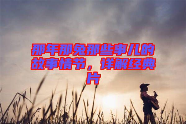 那年那兔那些事兒的故事情節(jié)，詳解經(jīng)典片